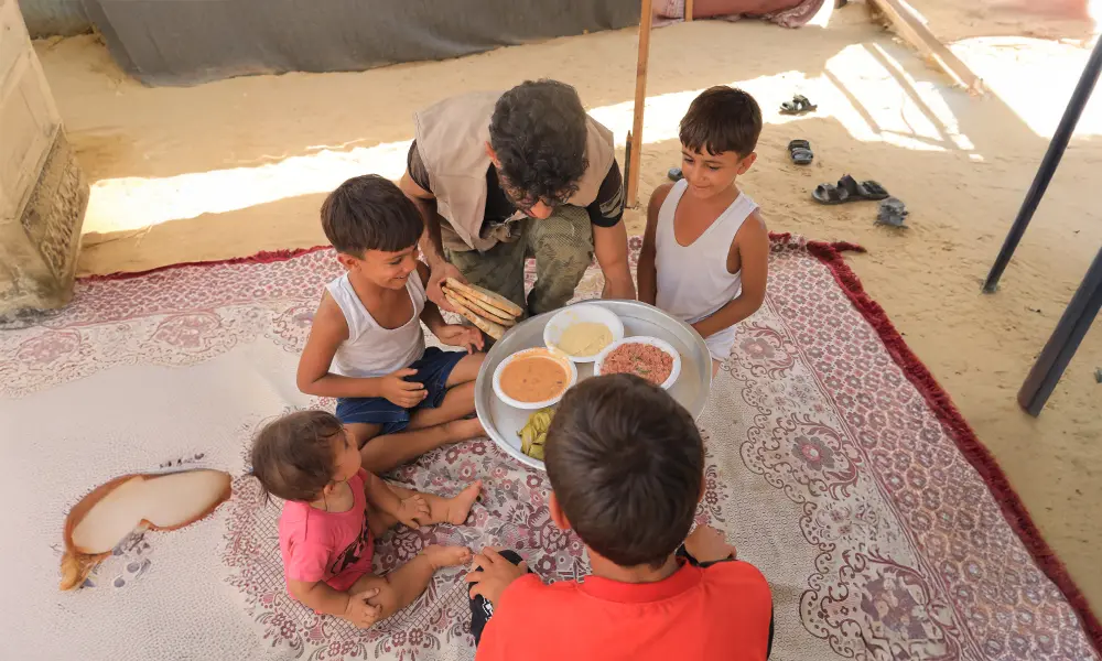 A Human Appeal for Gaza: Stand with Families Facing Hunger and Fear 2 Sponsoring an Orphan