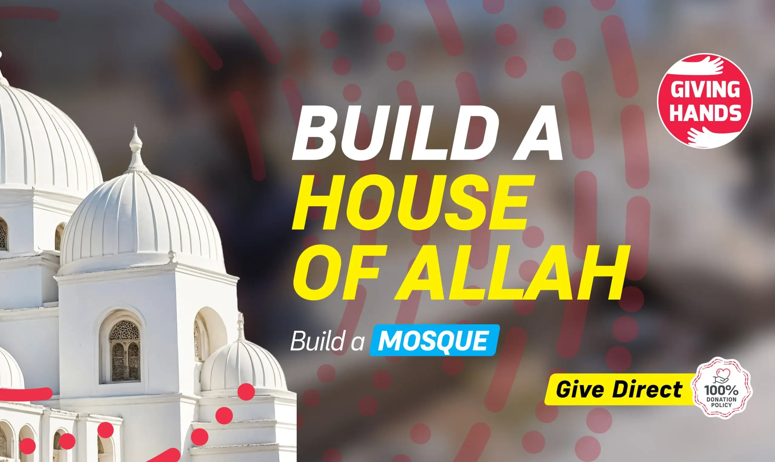 Build a mosque sadaqah jariyah donation